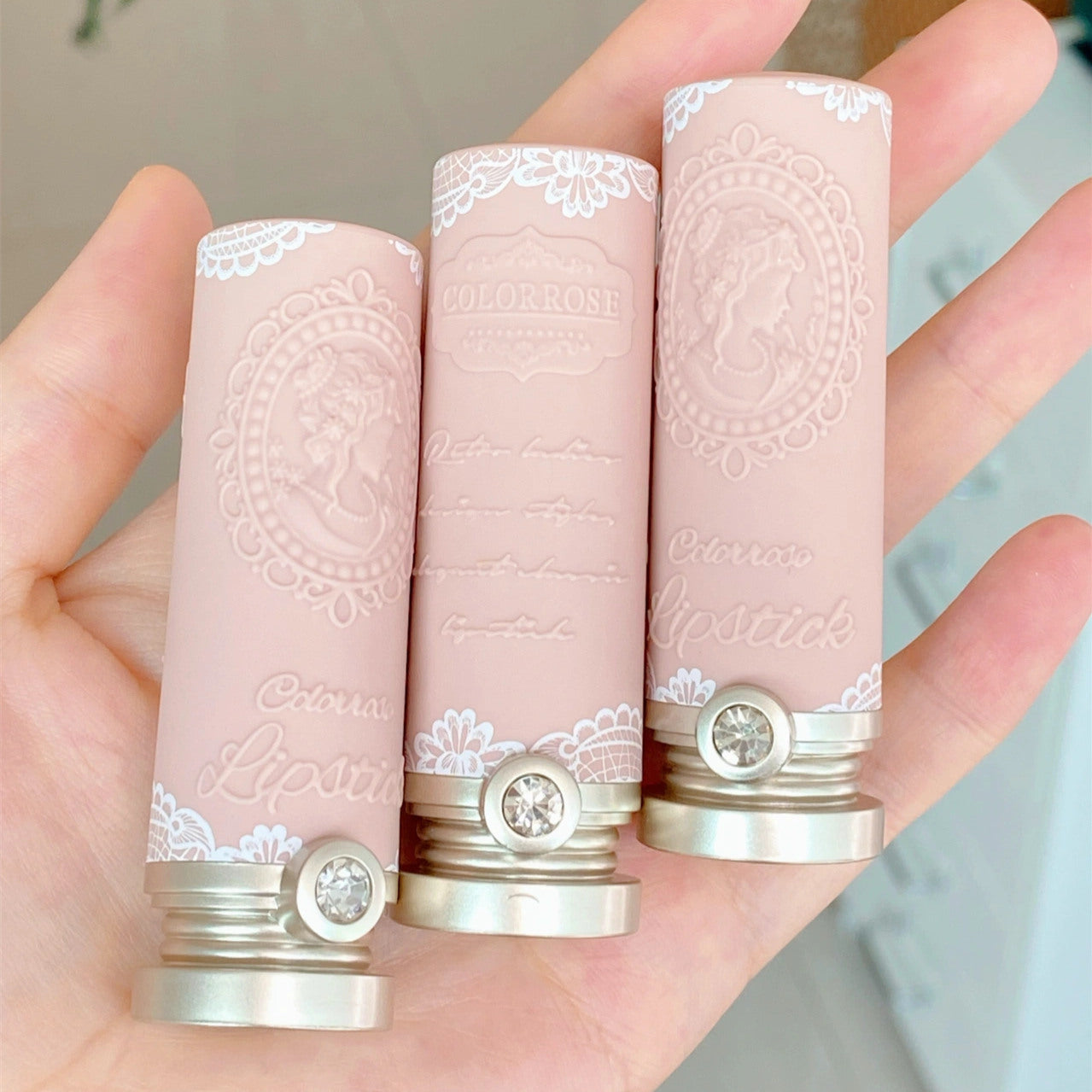 COLORROSE Western Antique Series Relief Matte & Mirror Lipstick T3670