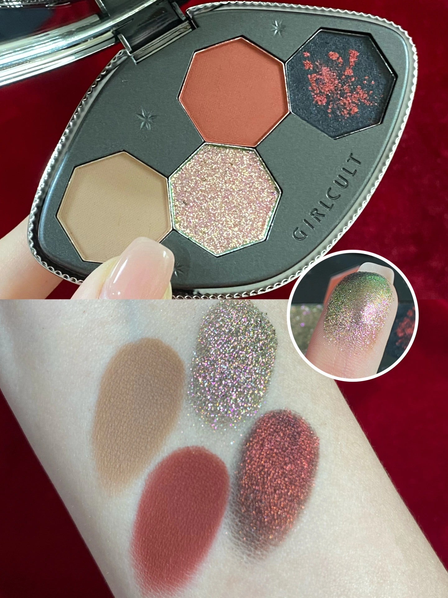 Girlcult Four Great Inventions Series Chameleon Eyeshadow Palette