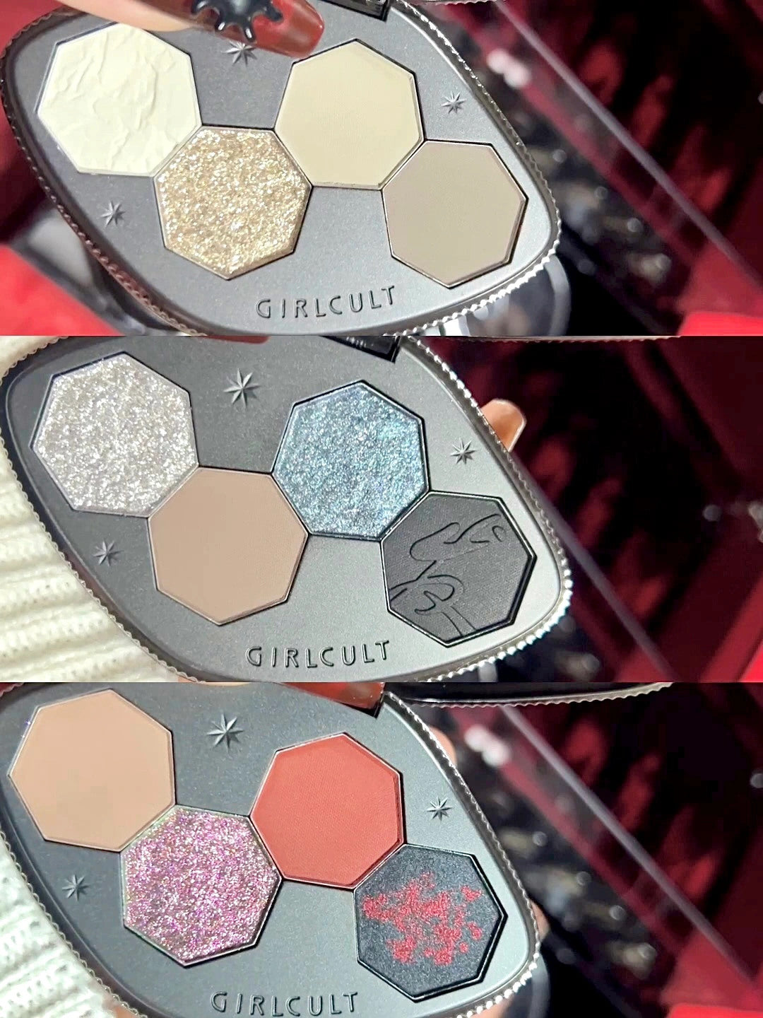 Girlcult Four Great Inventions Series Chameleon Eyeshadow Palette T3719