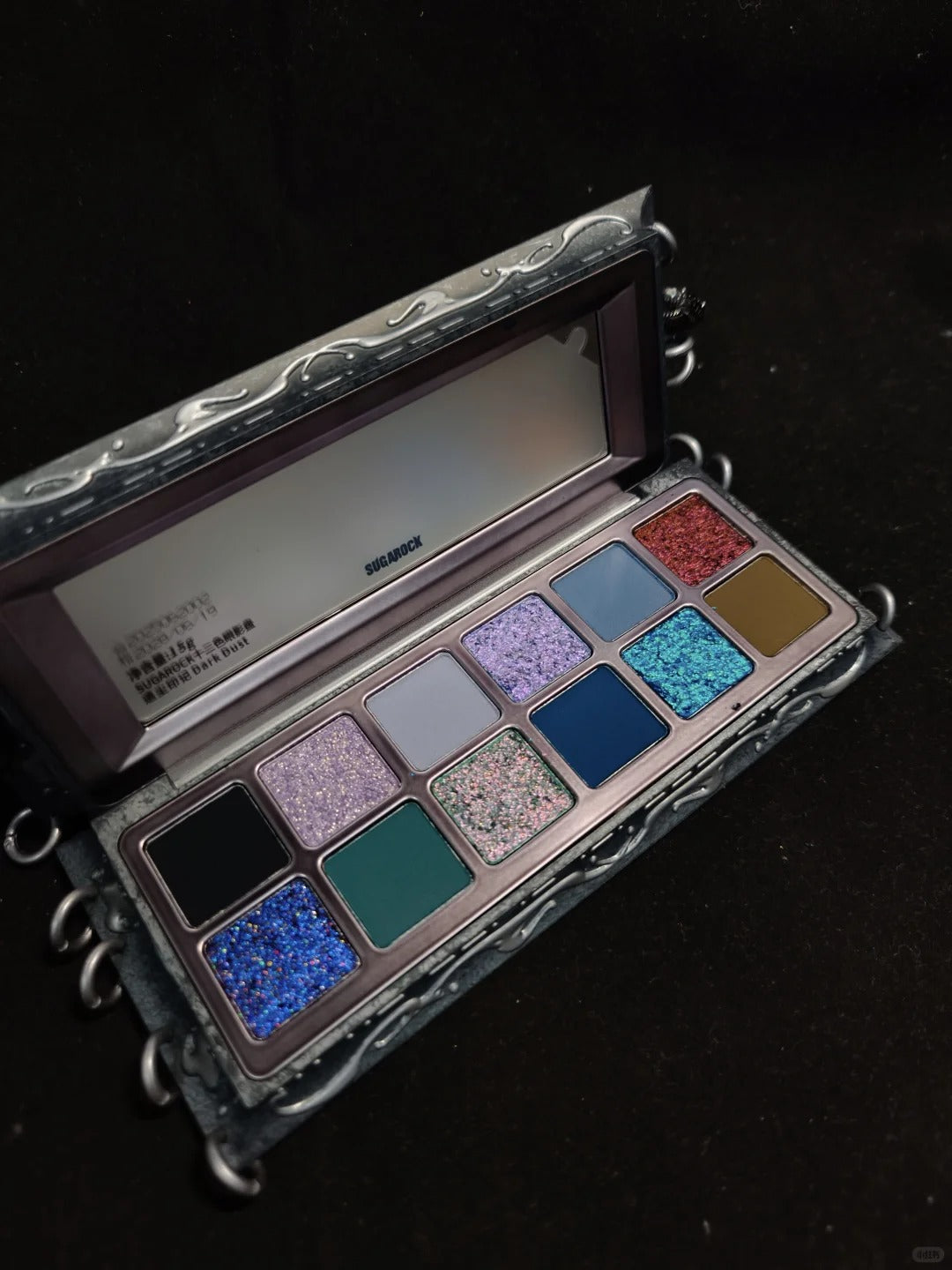 SUGAROCK Dark Dust 12 Color Eyeshadow Palette T5664