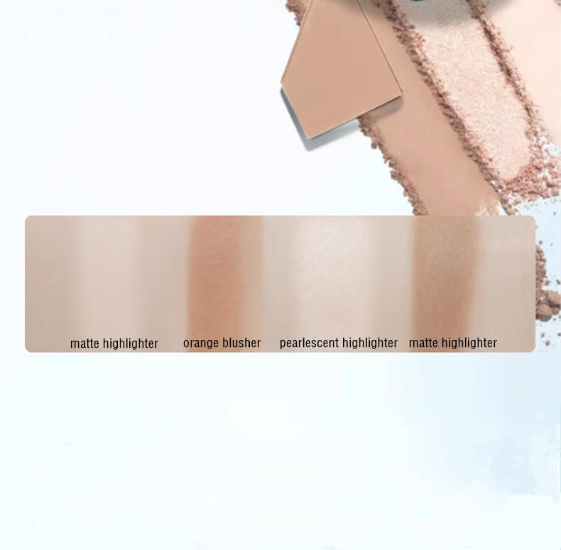 DilSefromtheheart Contour & Blusher & Eyeshadow Makeup Palette T4327