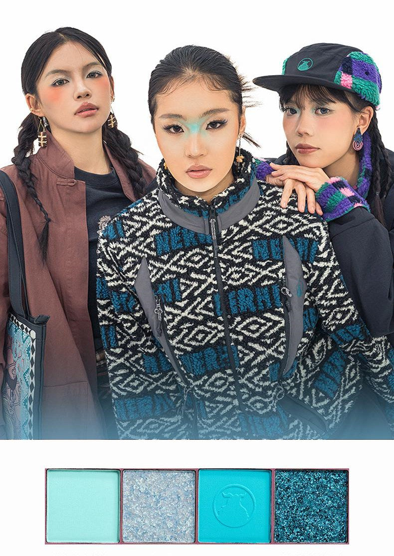 DilSefromtheheart Holy Mountain Image 12 Colors Eyeshadow Palette T4315