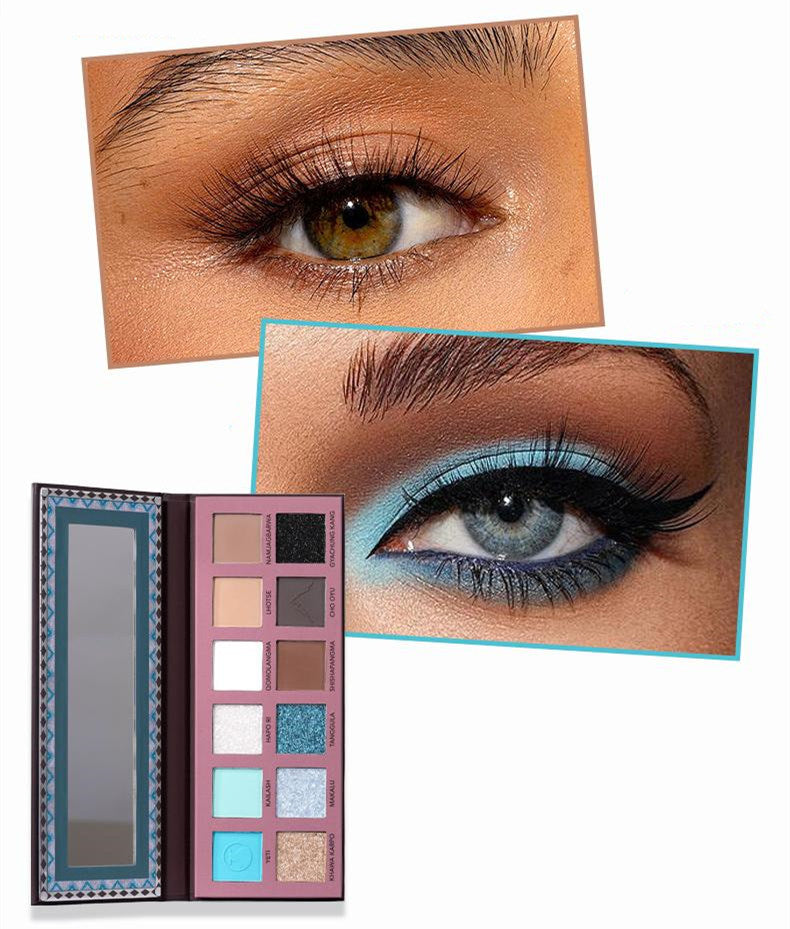 DilSefromtheheart Holy Mountain Image 12 Colors Eyeshadow Palette T4315