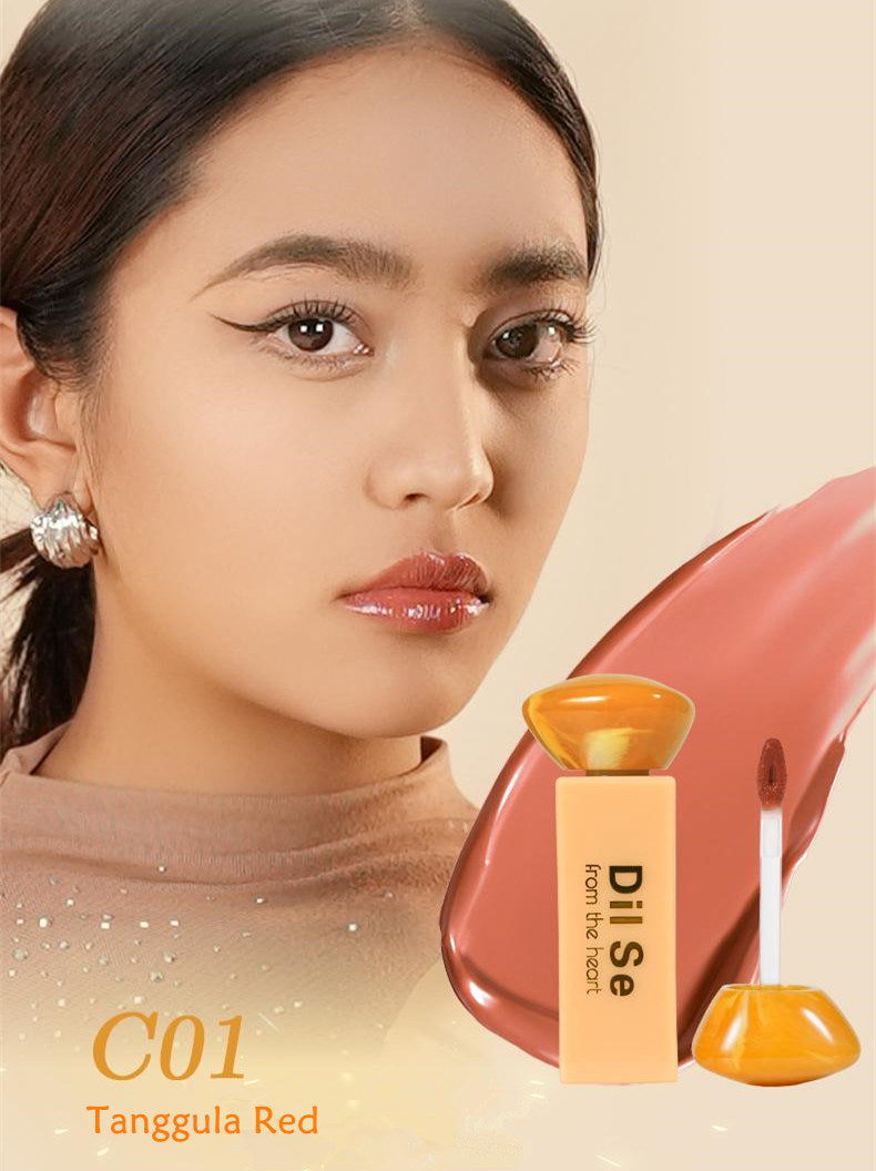 DilSefromtheheart Essence Moisturizing Mirror Lip Glaze T4326