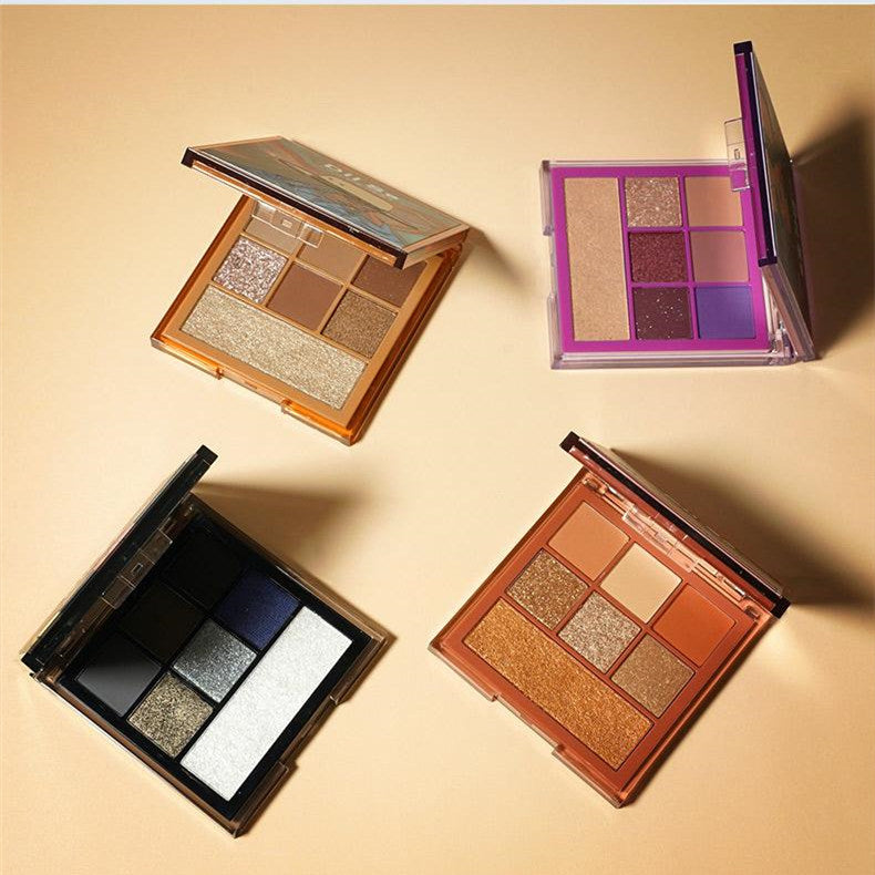 DilSefromtheheart Tibetan Girl Magic 7-color Eyeshadow Palette T4316