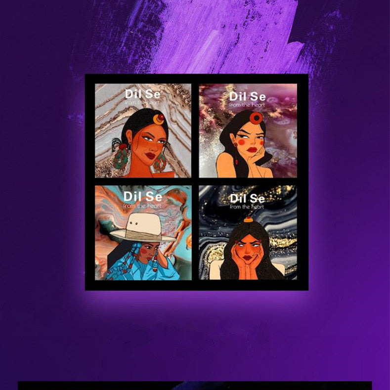 DilSefromtheheart Tibetan Girl Magic 7-color Eyeshadow Palette T4316