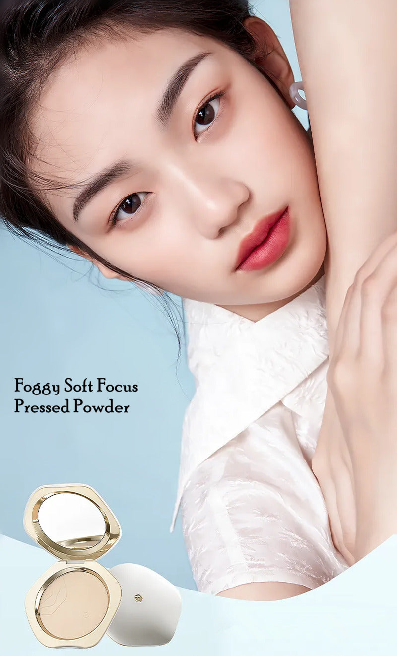 TIMAGE Light Gauze Matte Honey Setting Pressed Powder T3328