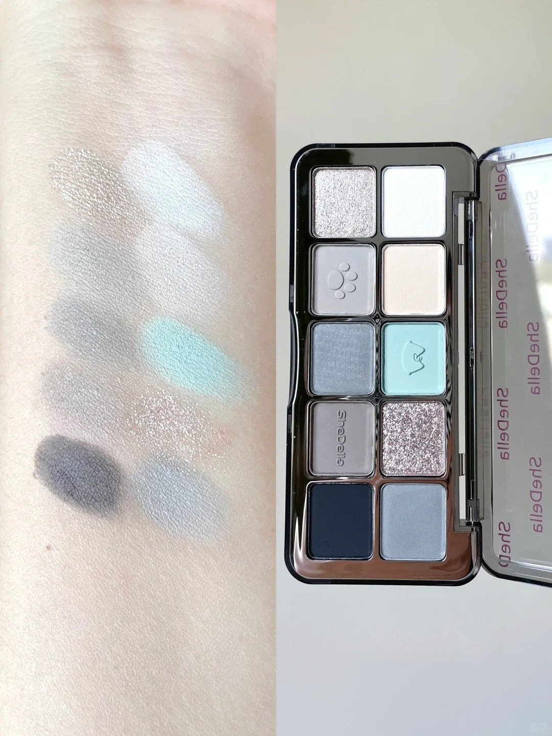 SheDella Cat Collection 10-color Eyeshadow Palette T4442