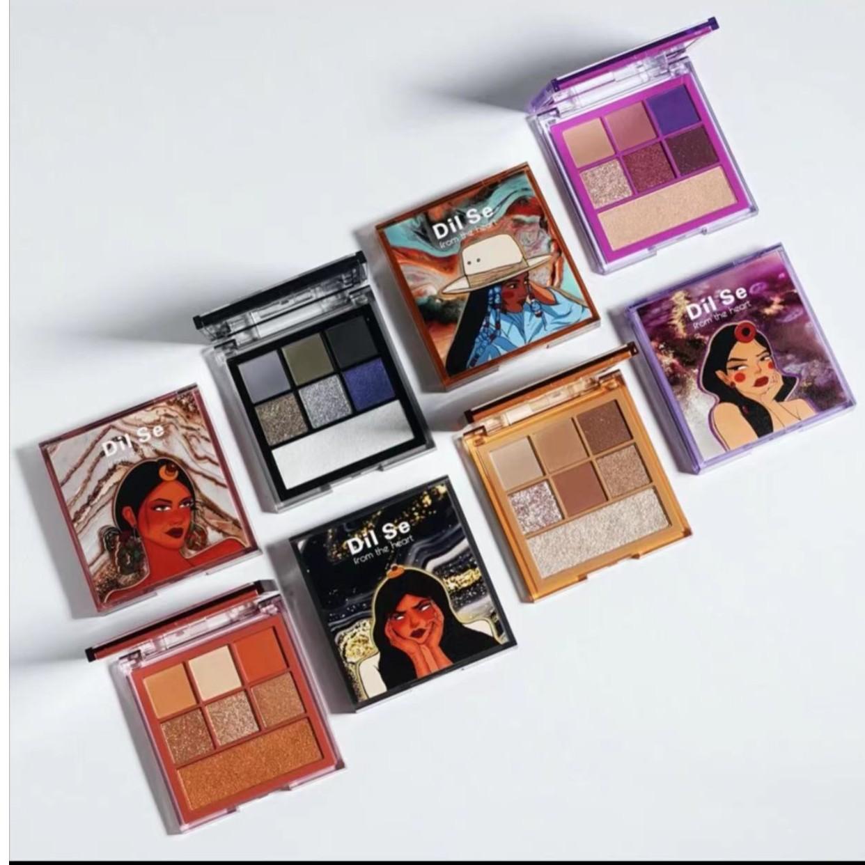 DilSefromtheheart Tibetan Girl Magic 7-color Eyeshadow Palette T4316