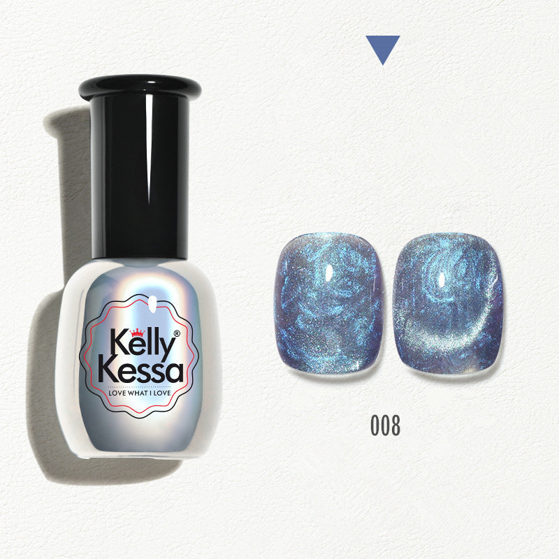KellyKessa 15ml Professional Dreamy Thread Cat Eye Gel Polish T3169