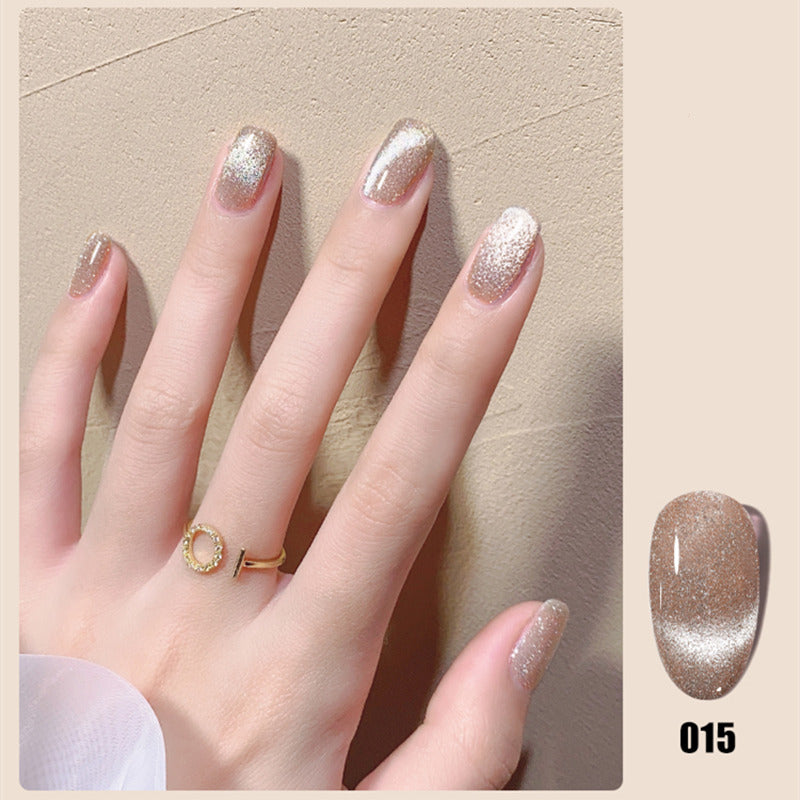 KaSi 15ml Healthy Galaxy Holographic Cat Eye Gel Polish T2631
