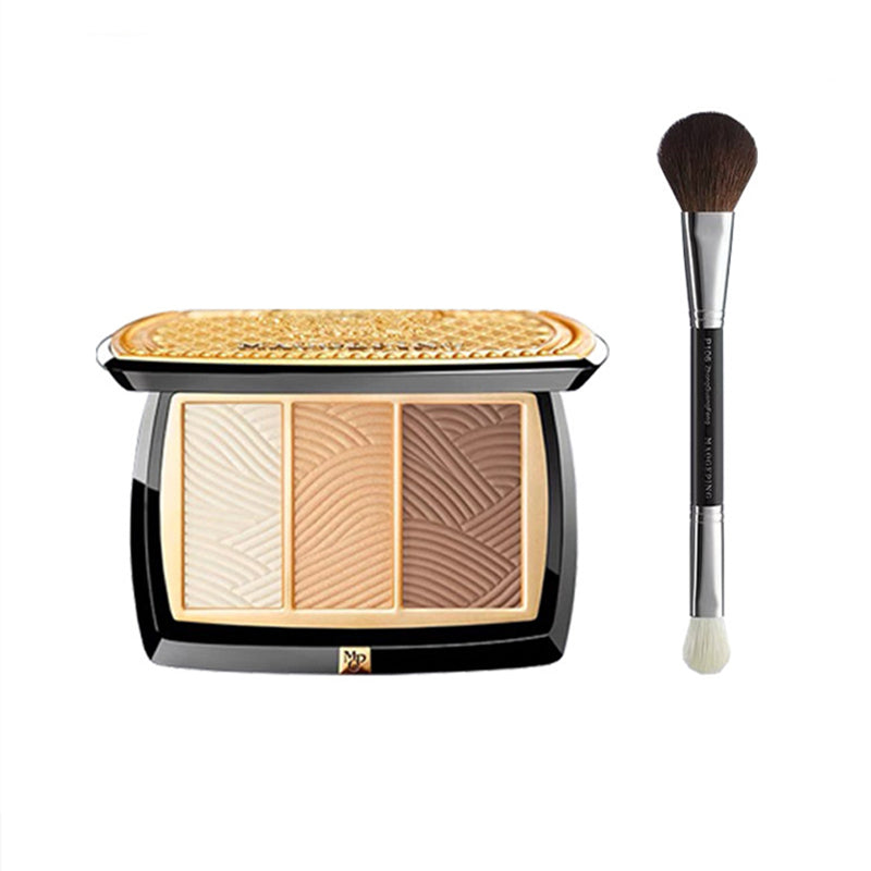 MAOGEPING 3D Light Shadow Highlighter & Contour Palette T2993