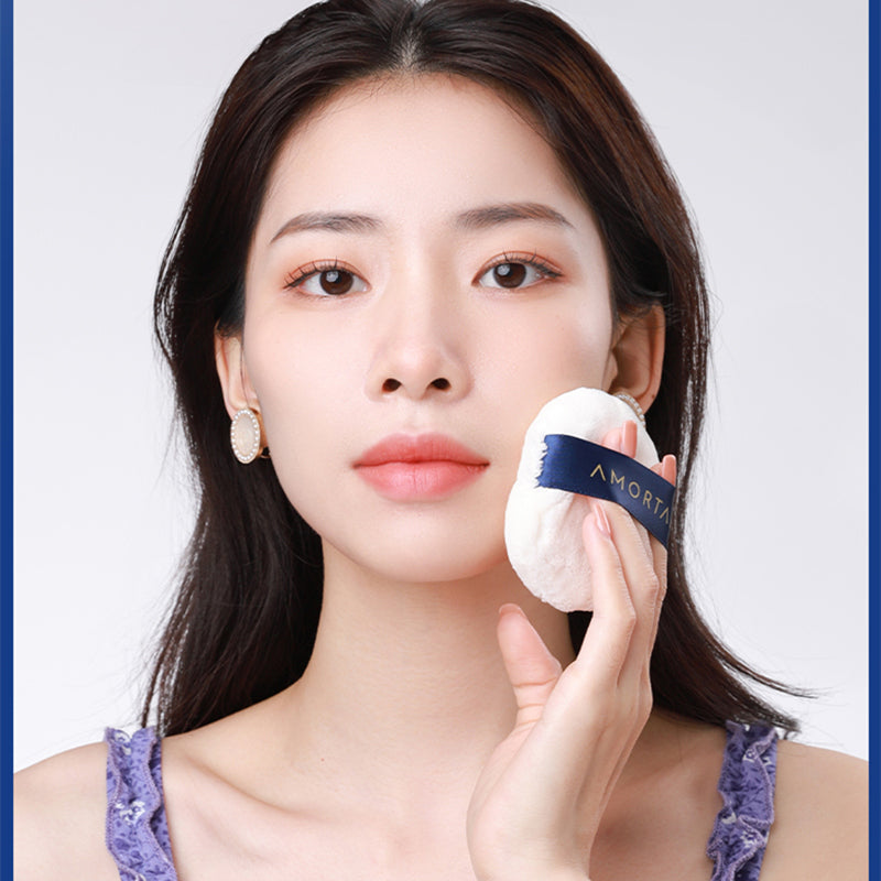 مجموعة بودرة سائبة مخملية من امرتالز، قطعتين، لون بشرة طبيعي، T2534