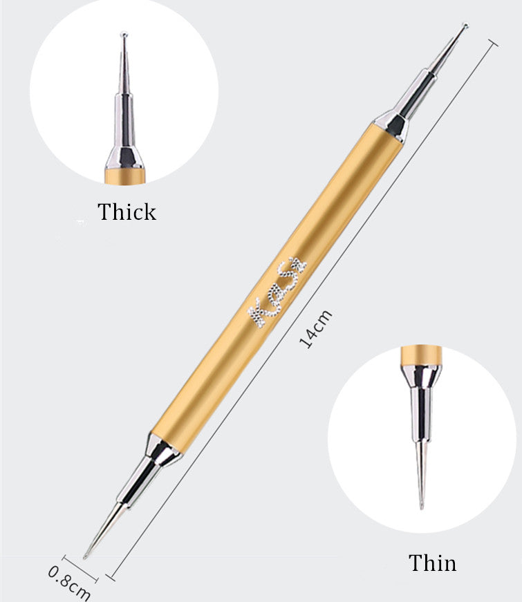KaSi Nail Rhinestone Picker Dotting Needle Pen T2779