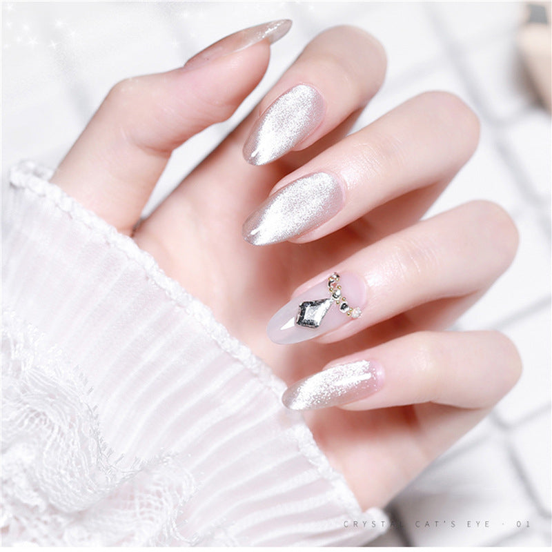 KaSi 15ml Healthy Crystal Cat Eye Gel Nail Polish T2357