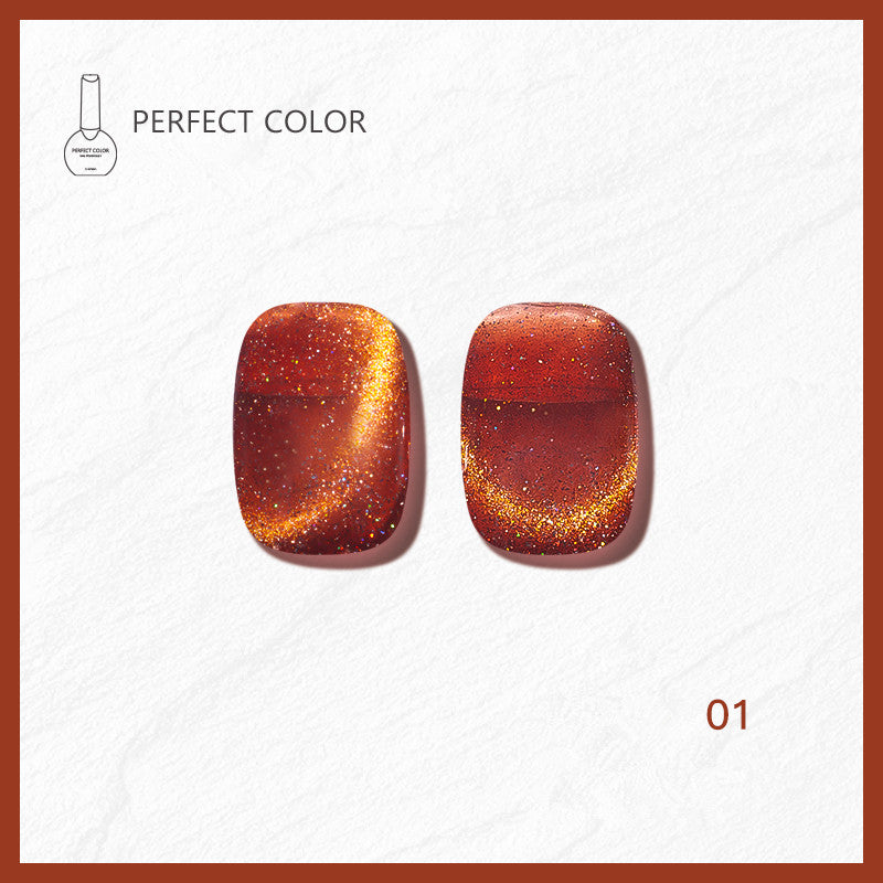 PERFECT COLOR 12ml Sunset Starry Series Cat Eye Gel Polish T3218