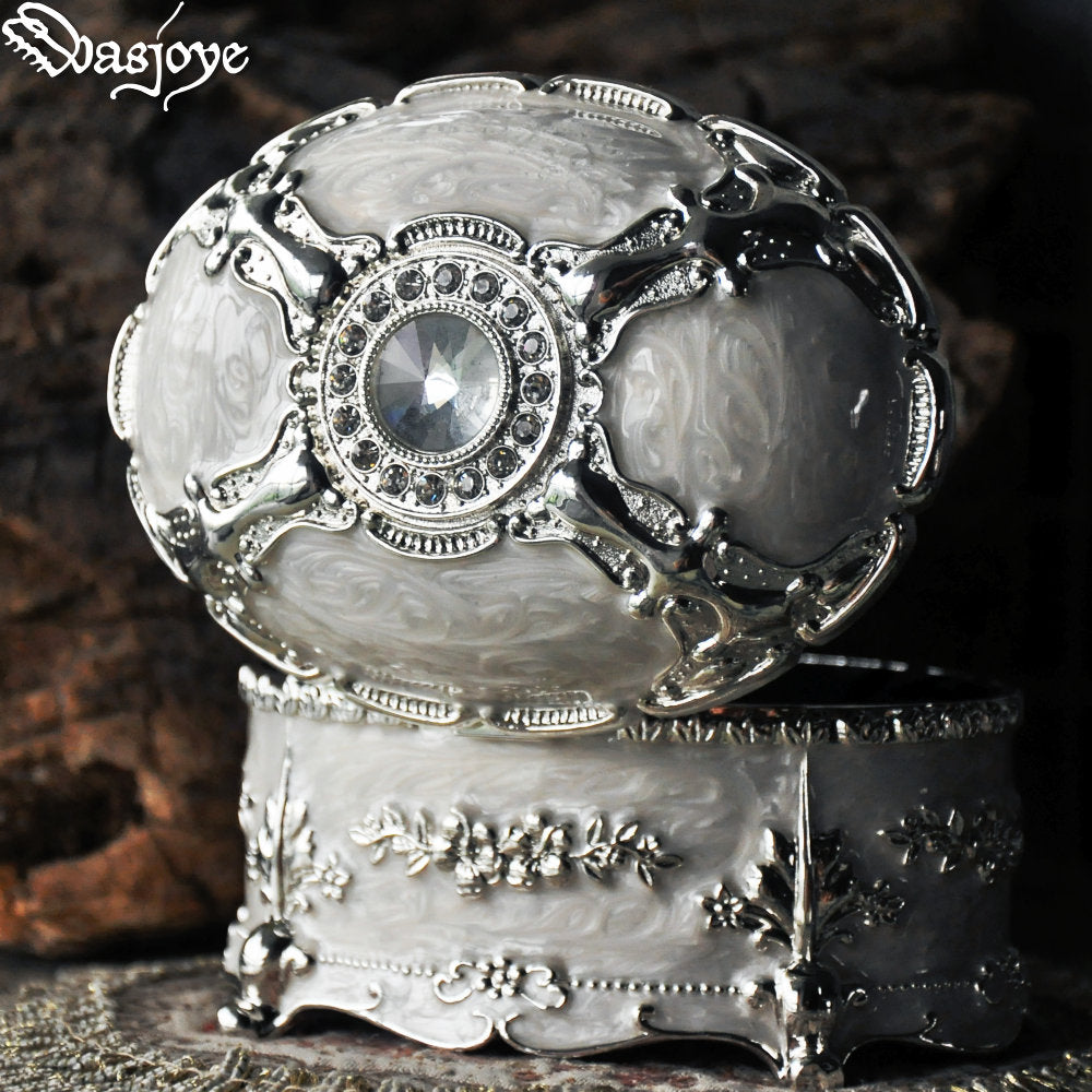 Wasjoye Eden Fox Vintage European Princess Handmade Jewelry Box T3227