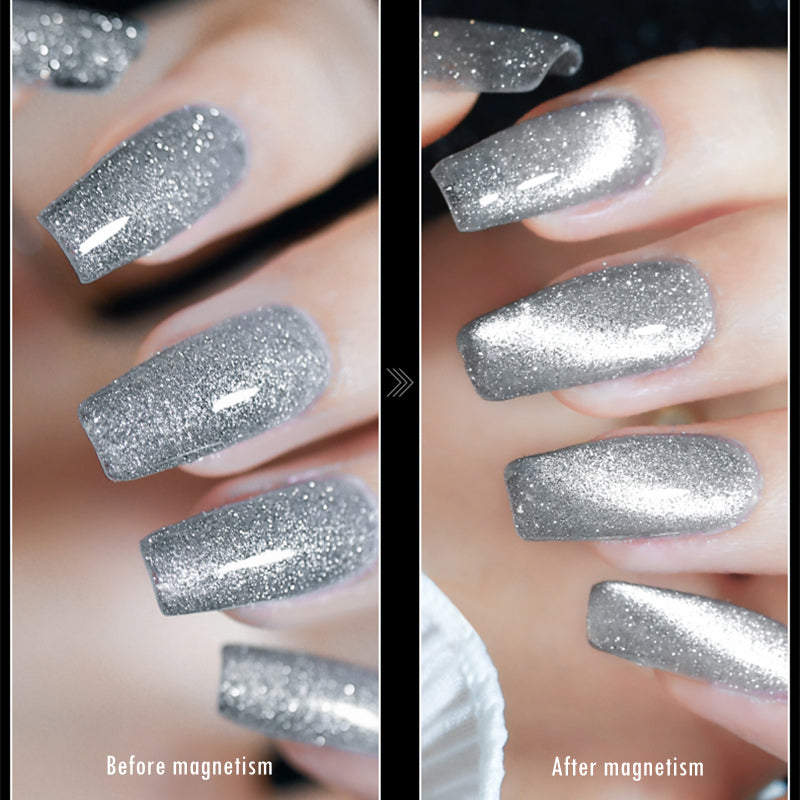 طلاء جل عيون القطة الهولوغرافي هيلثي جالاكسي من كاسي، 15 مل، T2631