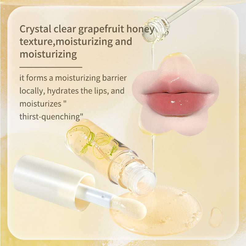 JUDYDOLL Grapefruit Honey Crystal Lip Oil T2884