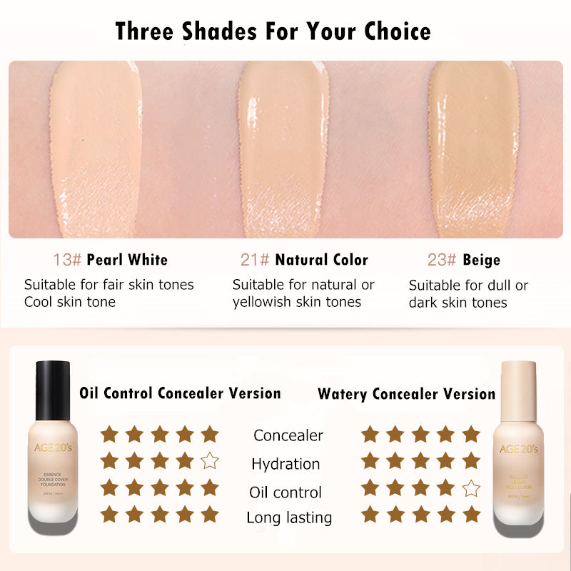 AGE 20's Essence Glow Liquid Foundation SPF 35+ PA++ T2943