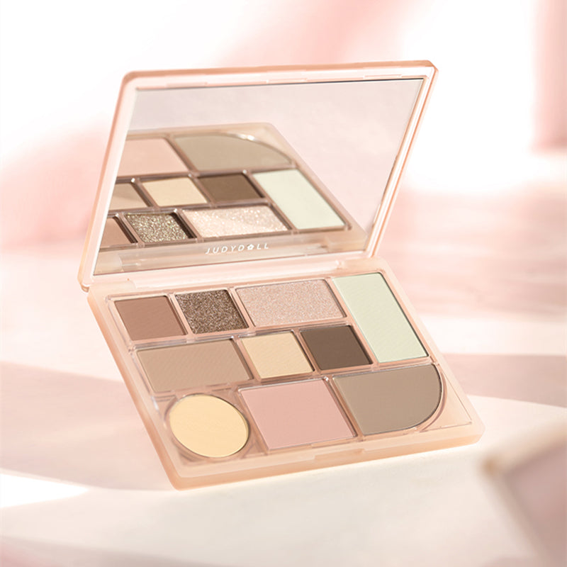 JUDYDOLL 10 Color All-In-One Makeup Eyeshadow Palette T2984