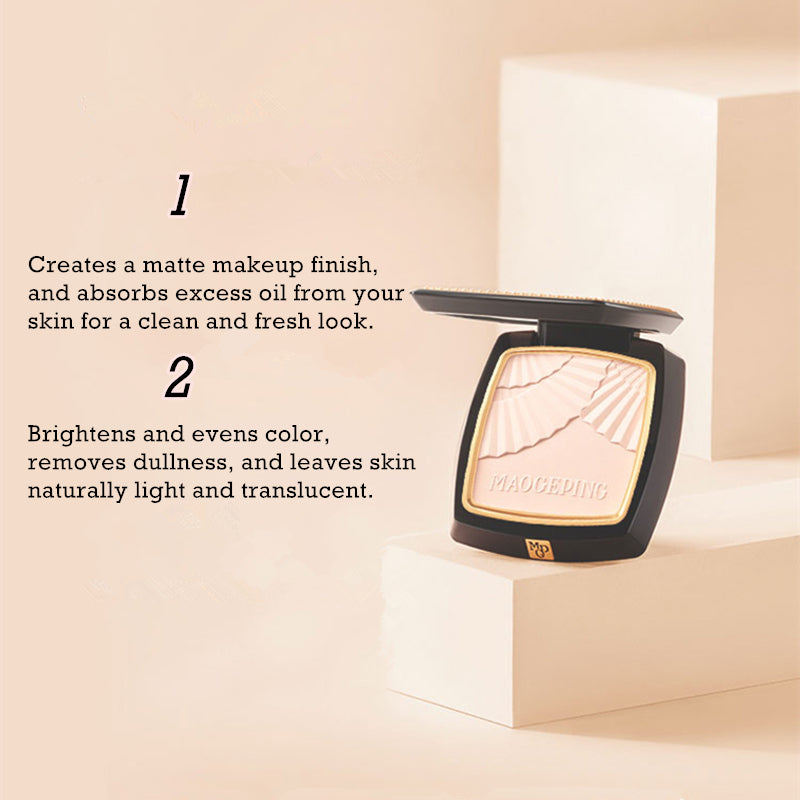 MAOGEPING Light Magic Soft Yarn Matte Pressed Powder T2997