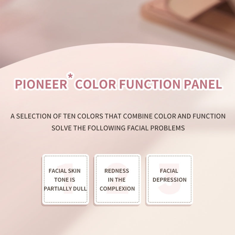 JUDYDOLL 10 Color All-In-One Makeup Eyeshadow Palette T2984