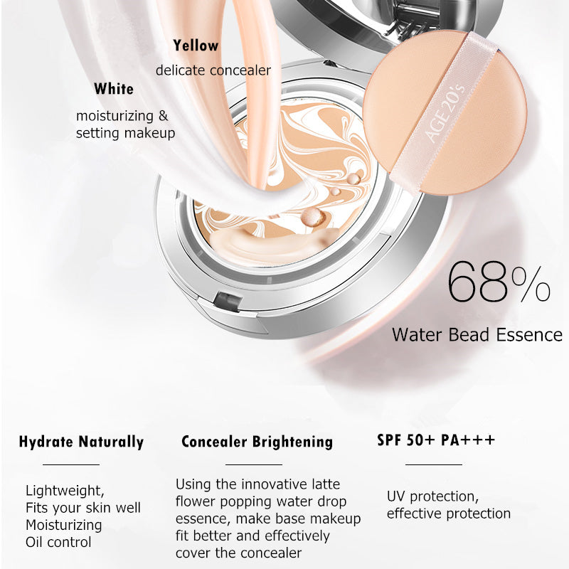 AGE 20's Diamond Moisturizing Oil Control Air Cushion Foundation T2941