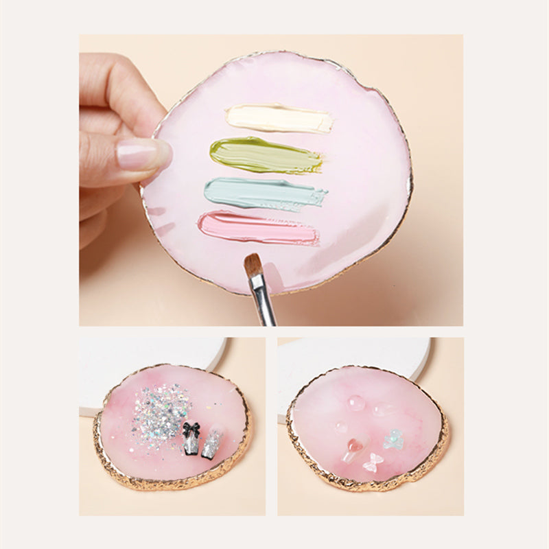 KaSi Resin Nail Art Palette For Blooming and Painting T2745