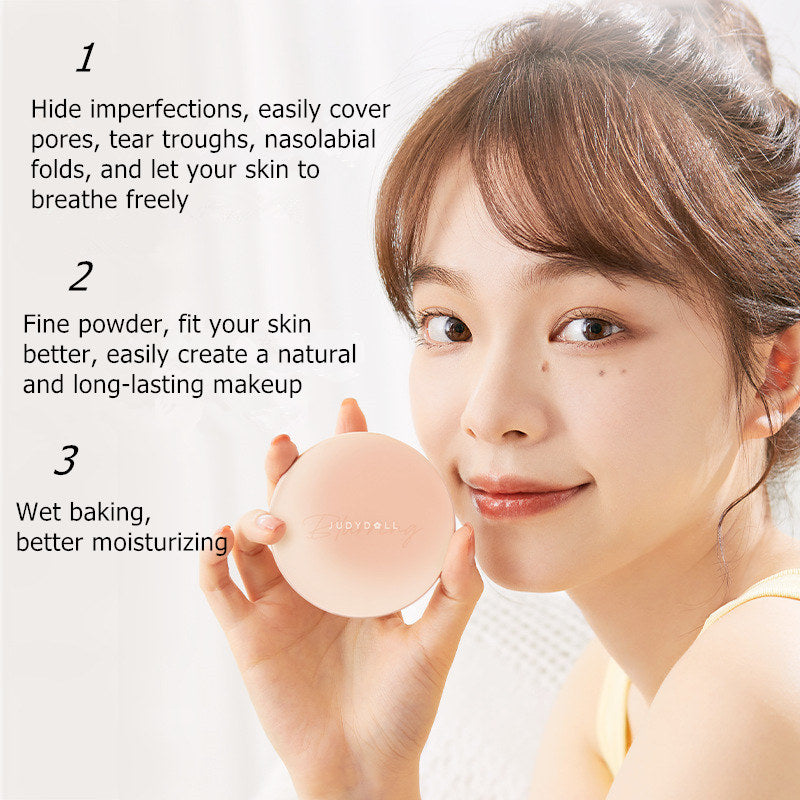 JUDYDOLL Waterproof Oil-Control Matte Pressed Powder T2848