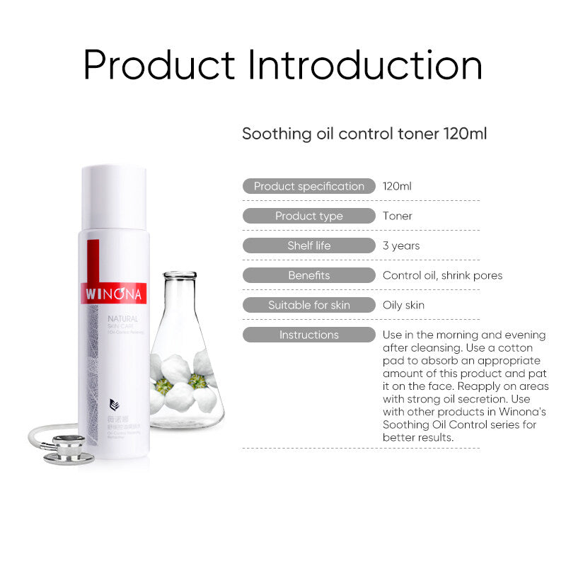 WINONA Oil-Control Series Moisturizing Relieving Toner T2197