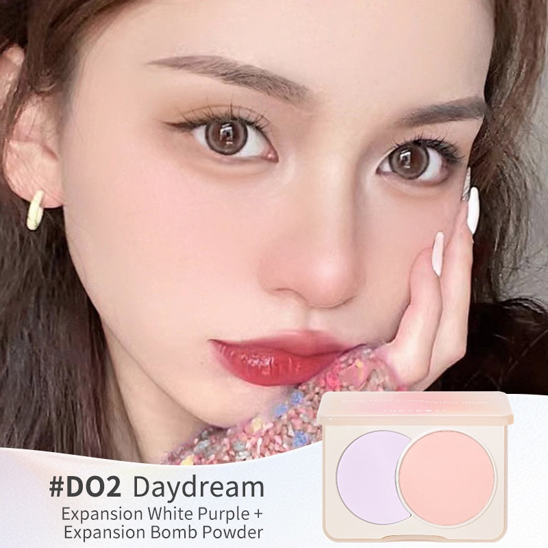 JUDYDOLL Two-Color Makeup Blusher Palette T2847