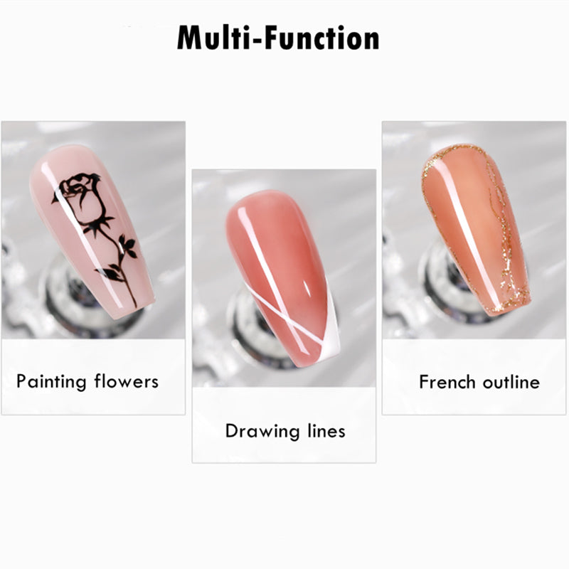 KaSi 10g Metallic Painting Gel Polish For Nail Art Design T2743