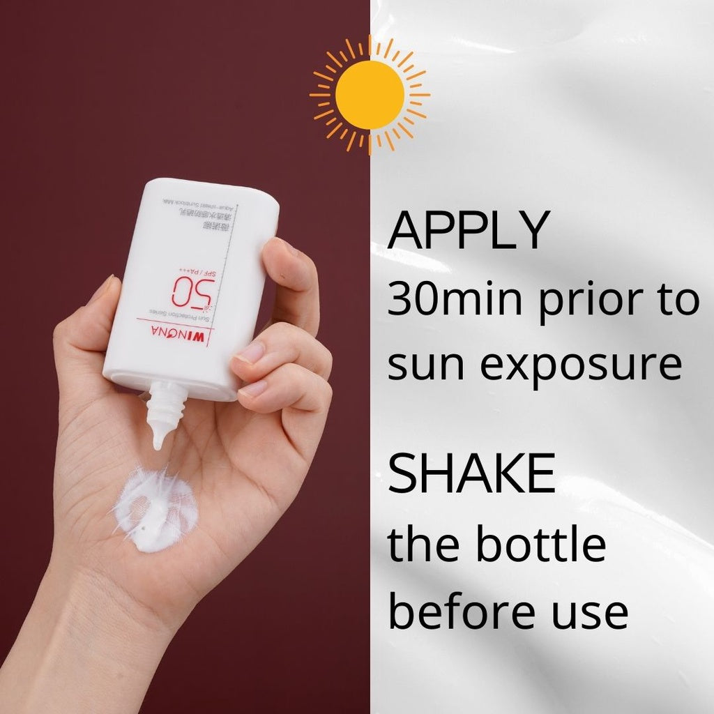 WINONA Sun Protection Series Aqua-Shield Sunblock Milk SPF50 PA+++