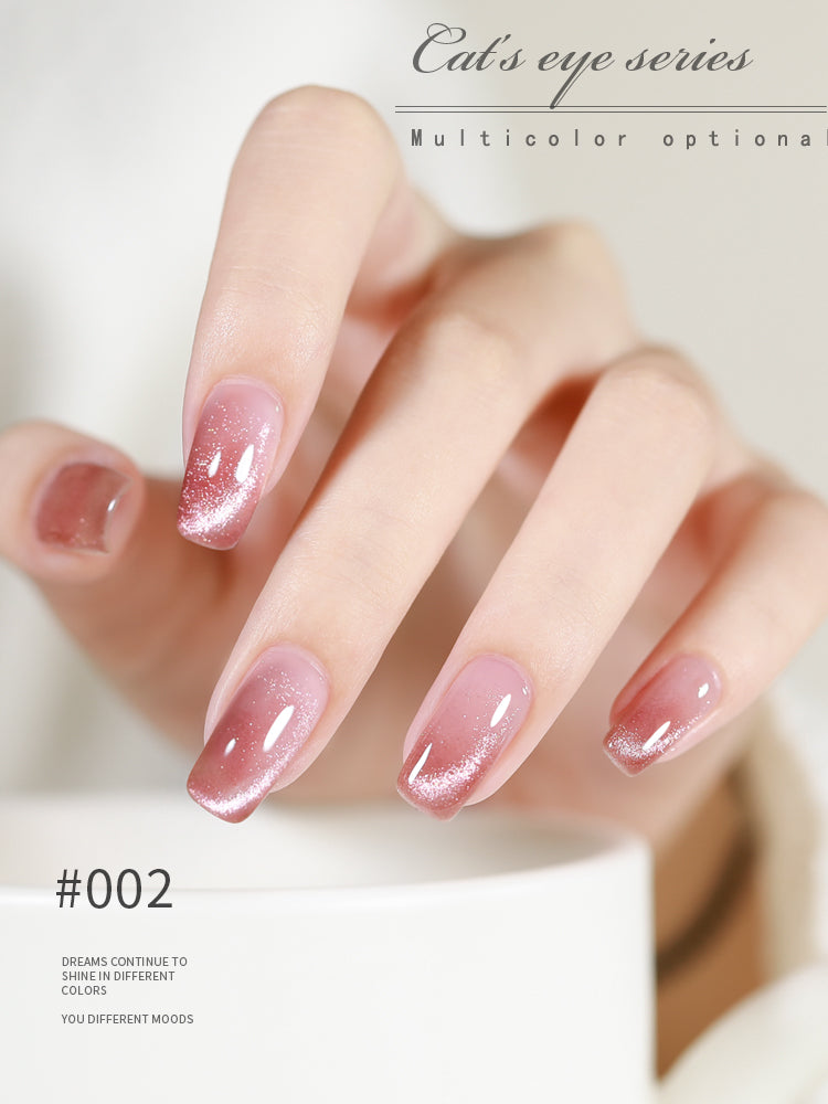 KaSi 15ml Healthy Holographic Fog Shadow Cat Eye Gel Polish T2989