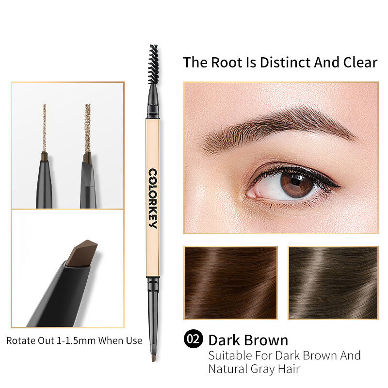 COLORKEY Triangle Eyebrow Pencil Waterproof Smooth T2210