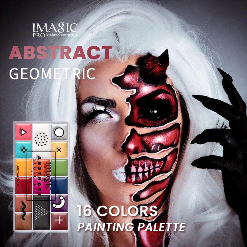 IMAGIC 16 Colors Flash Tattoo Face Body Paint T1912