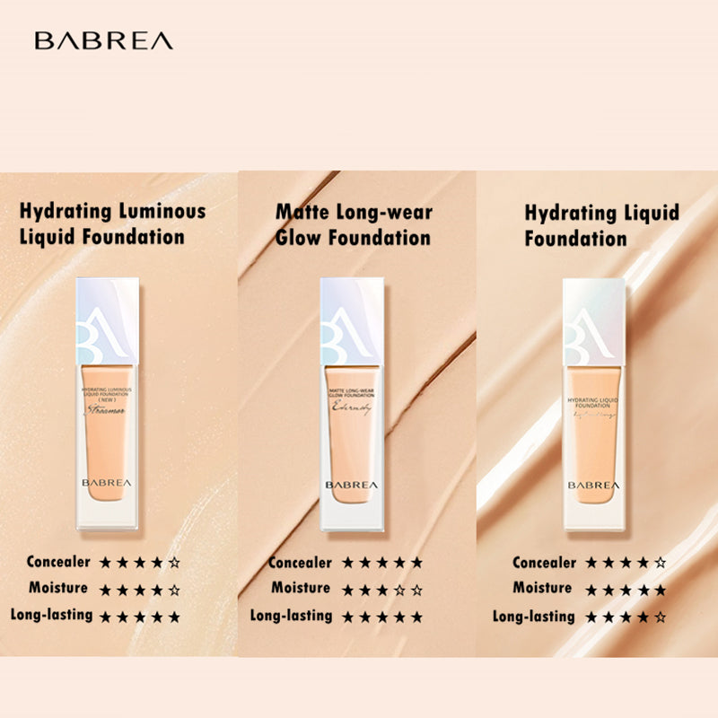 BABREA Hydrating Oil Control Concealer Liquid Foundation T2897