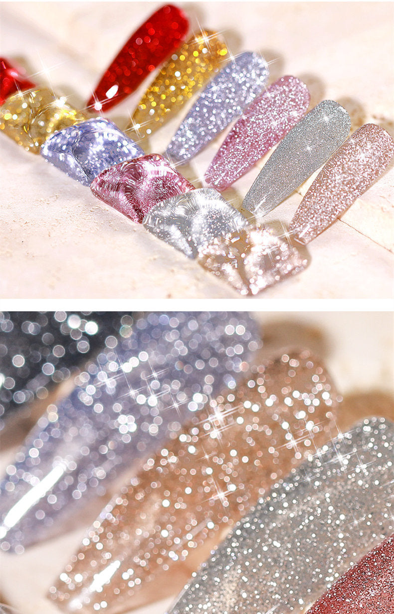 KaSi 15ml Healthy Diamond Glitter Gel Polish for Buddy T2351