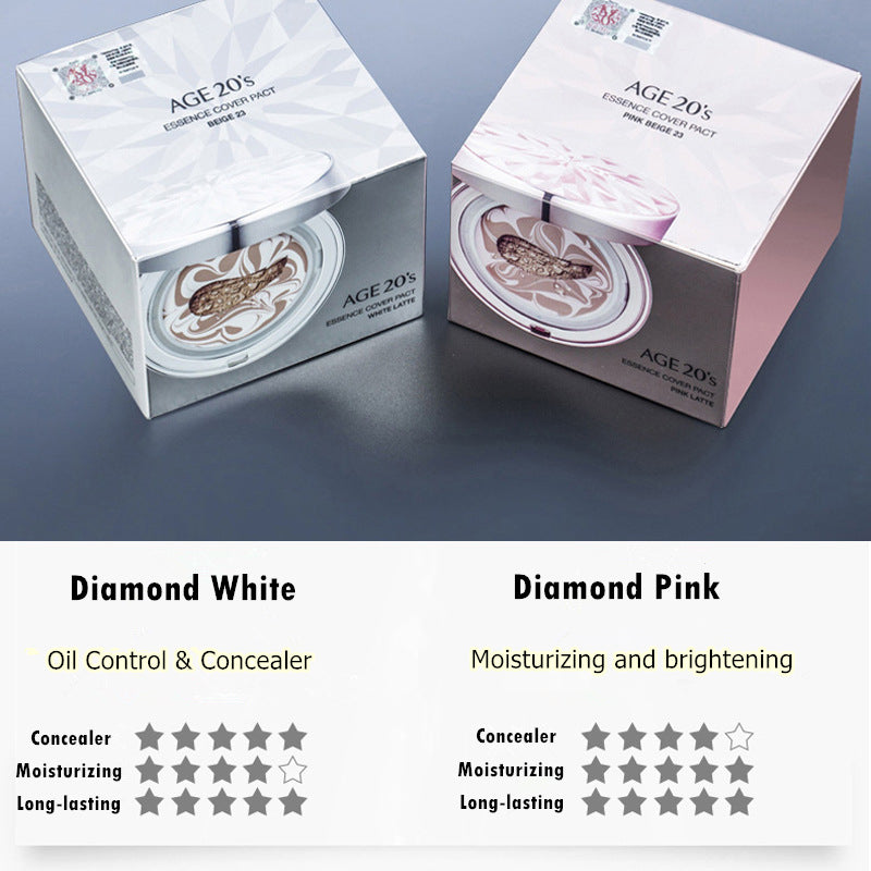 AGE 20's Diamond Moisturizing Oil Control Air Cushion Foundation T2941