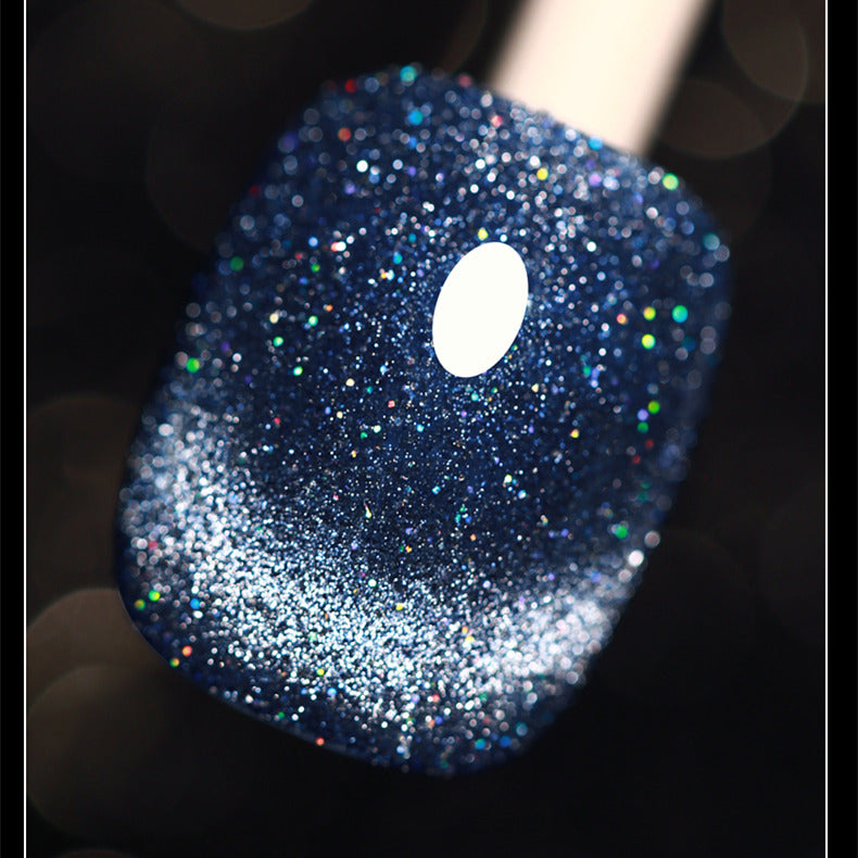 KaSi 15ml Healthy Galaxy Holographic Cat Eye Gel Polish T2631