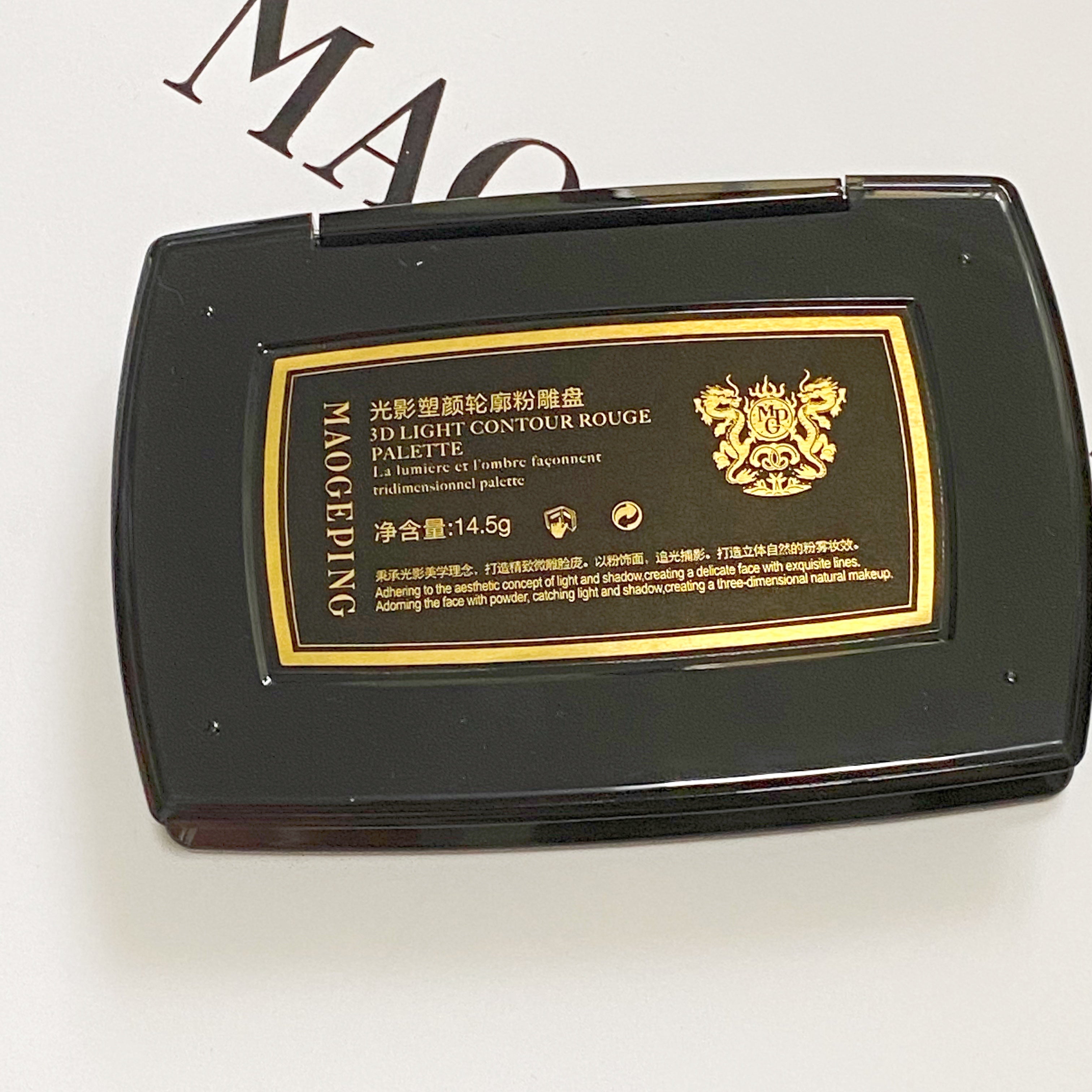 MAOGEPING 3D Light Shadow Highlighter & Contour Palette T2993