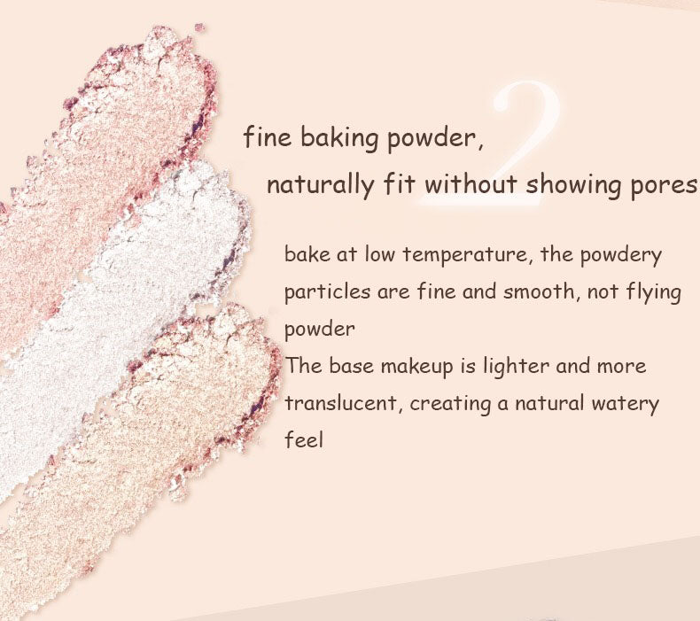 JUDYDOLL Starlight 3D Diamond Shimmer & Matte Highlighter Powder T2306
