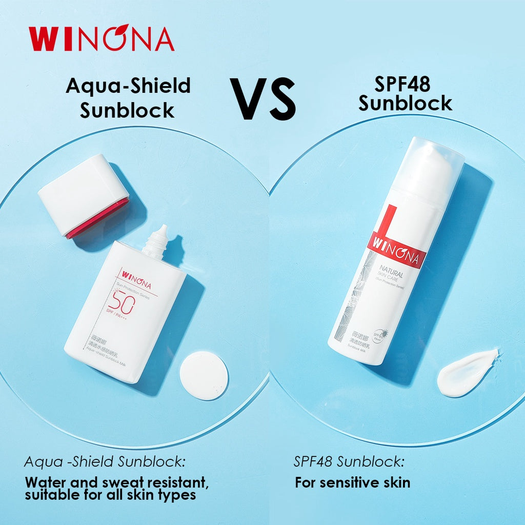 WINONA Sun Protection Series Aqua-Shield Sunblock Milk SPF50 PA+++ T2988