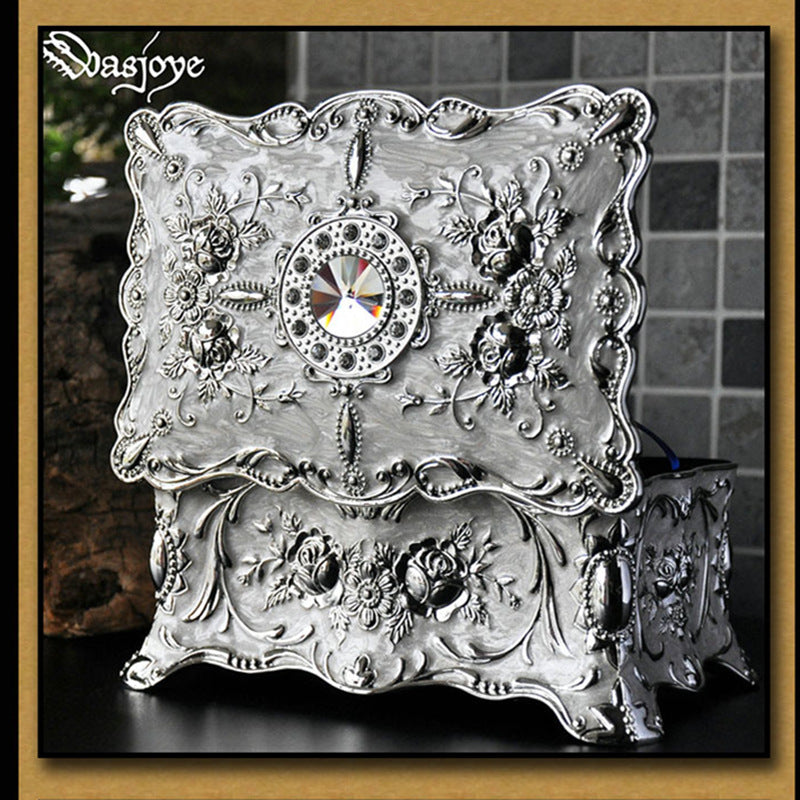 Wasjoye Panjola Vintage European Princess Handmade Jewelry Box T3228