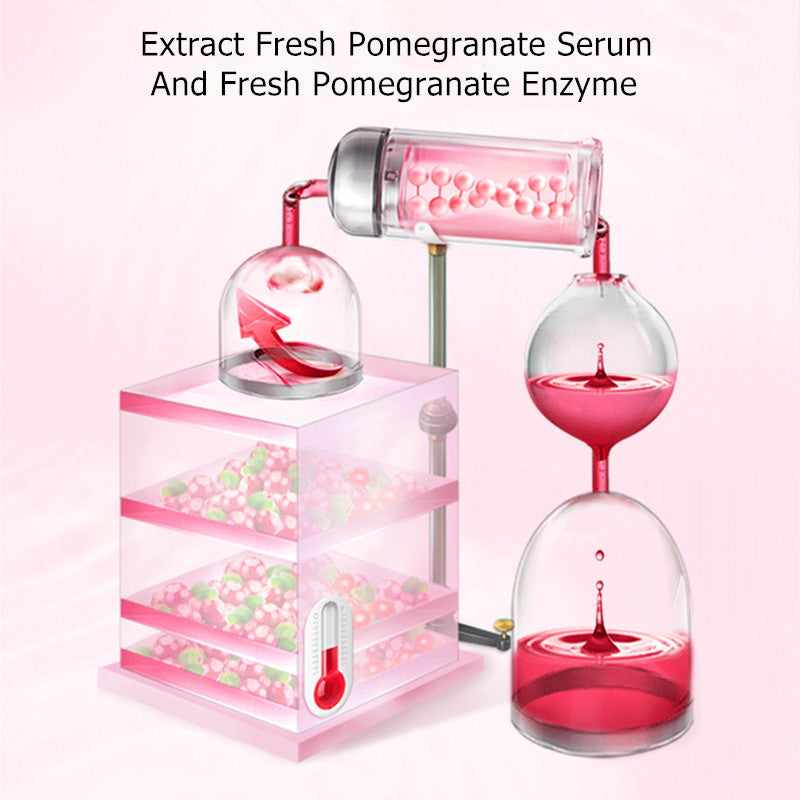 UNIFON 100g Red Pomegranate Brighten Mild Facial Cleanser T2845
