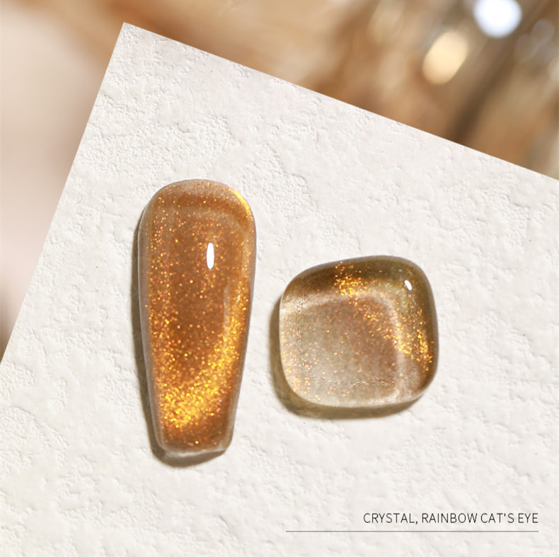 KaSi 15ml Healthy Holographic Fog Shadow Cat Eye Gel Polish T2989