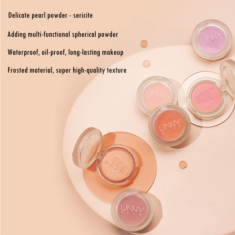 UNNY CLUB Satin Matte & Shimmer Makeup Blusher T2459