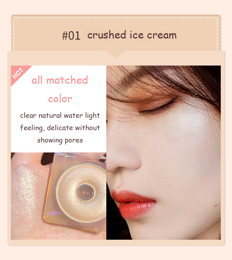 JUDYDOLL Starlight 3D Diamond Shimmer &amp; Matte Highlighter Powder T2306