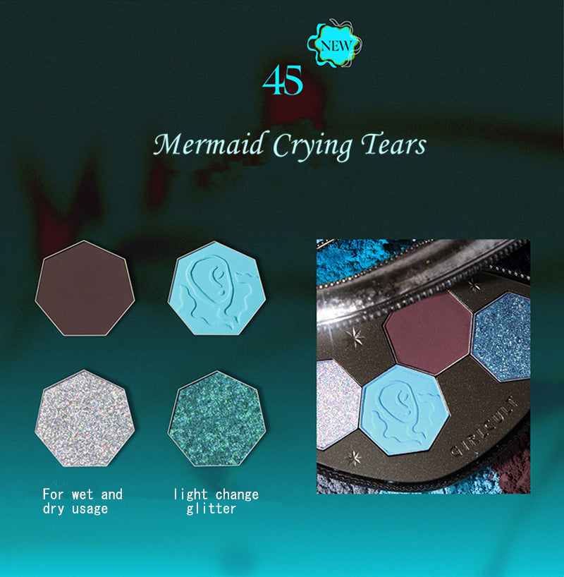Girlcult SCI-FI MYTHOLOGY Series Holographic Eyeshadow Palette T3057